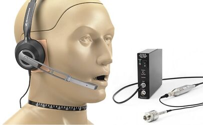 45BC-11 – KEMAR Head & Torso mit Mundsimulator für Low Noise-Headsettest (1-Kanal, LEMO)