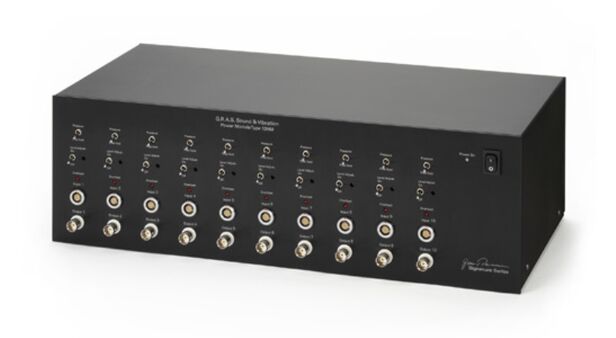 12HM – 10-Kanal Versorgungsmodul für "LowNoise"-Mikrofone