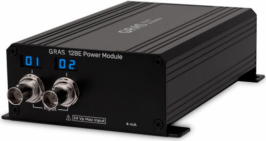 12BE – 2-Kanal Mikrofon-Versorgungsmodul, CCP/IEPE, mit TEDS