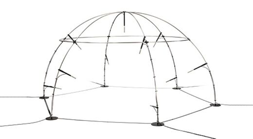 67HA-01 – 1 m Hemisphäre, LEMO, 4-Kanal