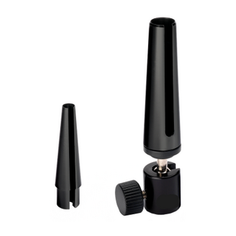 AL0003 – 1/4" & 1/2" justierbarer Stativadapter für Mikrofone, Kunststoff